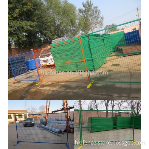 Versatile Canada Temporary Fence Hot Sale/Cheap Portable Metal Construction Fence/4ftX9.5ft temporary fence direct factory